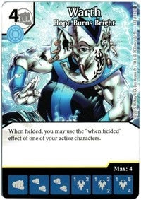 Warth - Hope Burns Bright (133) [WOL] - Dice Masters Single