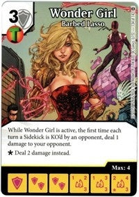 Wonder Girl - Barbed Lasso (134) [WOL] - Dice Masters Single