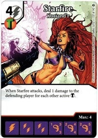 Starfire - Koriand’r (137) [WOL] - Dice Masters Single