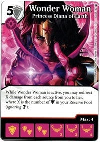 Wonder Woman - Princess Diana of Earth (138) [WOL] - Dice Masters Single