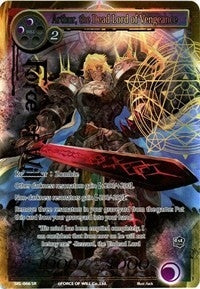 Arthur the Dead Lord of Vengeance (Full Art) (66) [SKL] - Force of Will Single