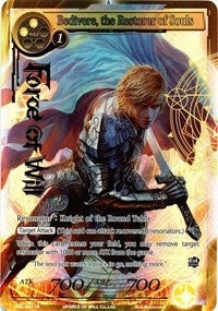 Bedivere the Restorer of Souls (Full Art) (3) [SKL] - Force of Will Single