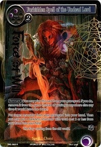 Forbidden Spell of the Undead Lord (Full Art) (69) [SKL] - Force of Will Single