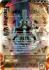 Machina the Machine Lord // Machina the Mechanical Emperor (Full Art) (87) [SKL] - Force of Will Single