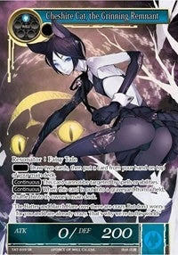 Cheshire Cat the Grinning Remnant (Full Art with Pants) (39) - Force of Will Single