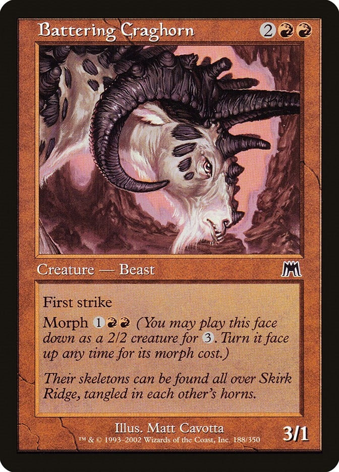Battering Craghorn (188) [ONS] - MTG Single