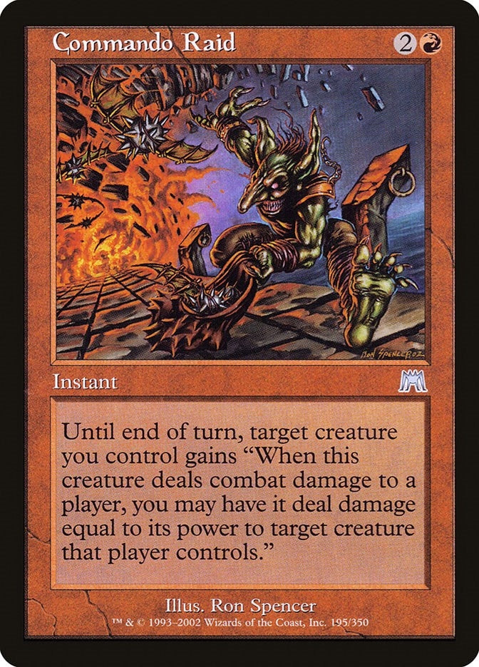 Commando Raid (195) [ONS] - MTG Single