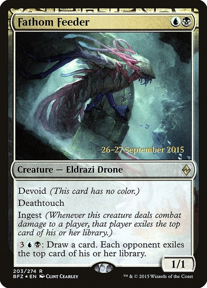 Fathom Feeder (203) [PRE] - MTG Single