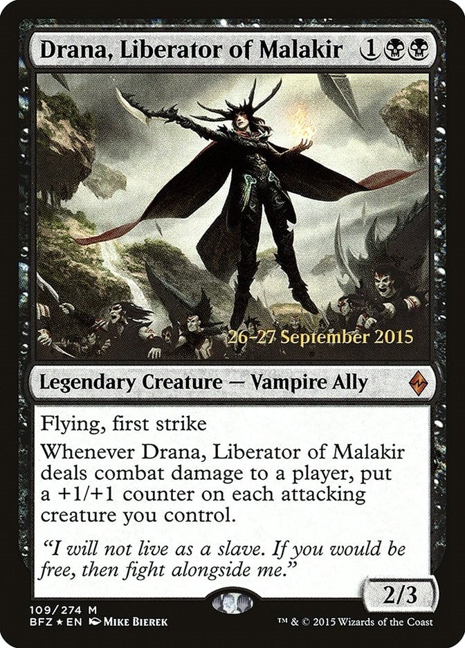 Drana Liberator of Malakir (109) [PRE] - MTG Single
