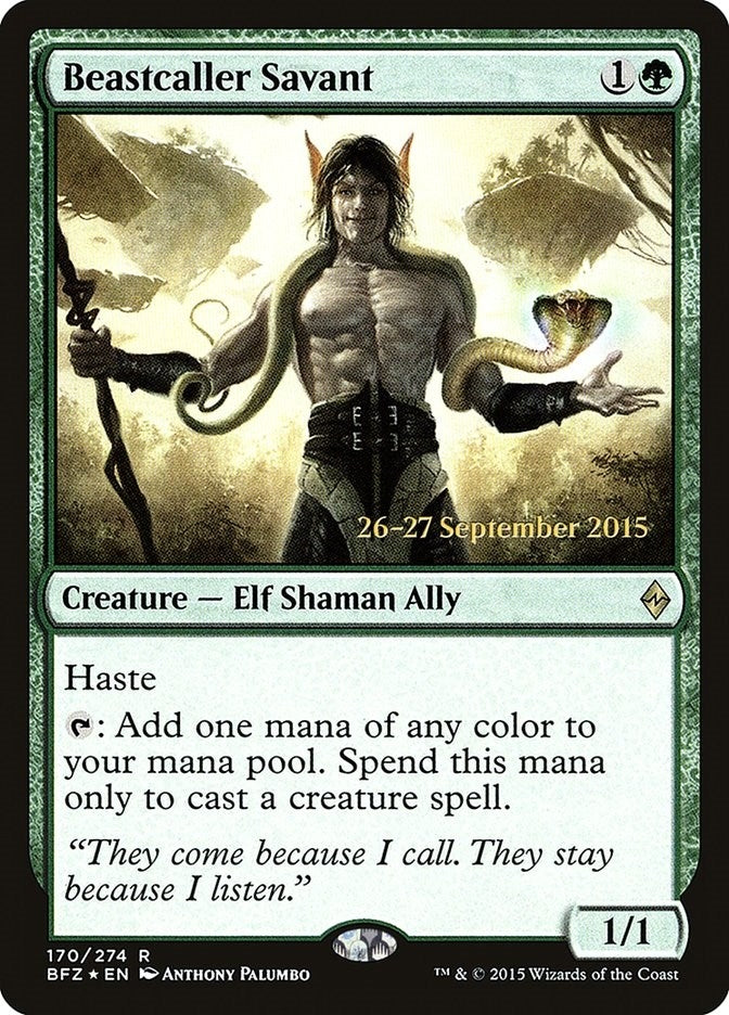 Beastcaller Savant (170) [PRE] - MTG Single