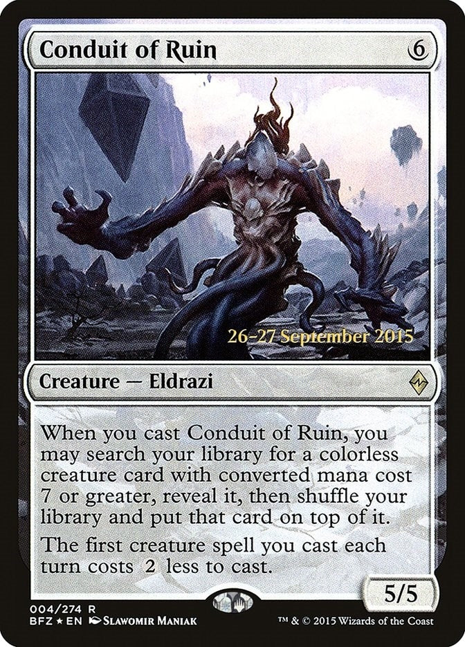 Conduit of Ruin (4) [PRE] - MTG Single