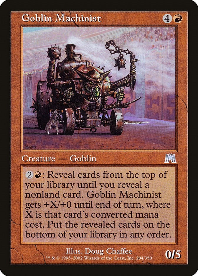 Goblin Machinist (204) [ONS] - MTG Single
