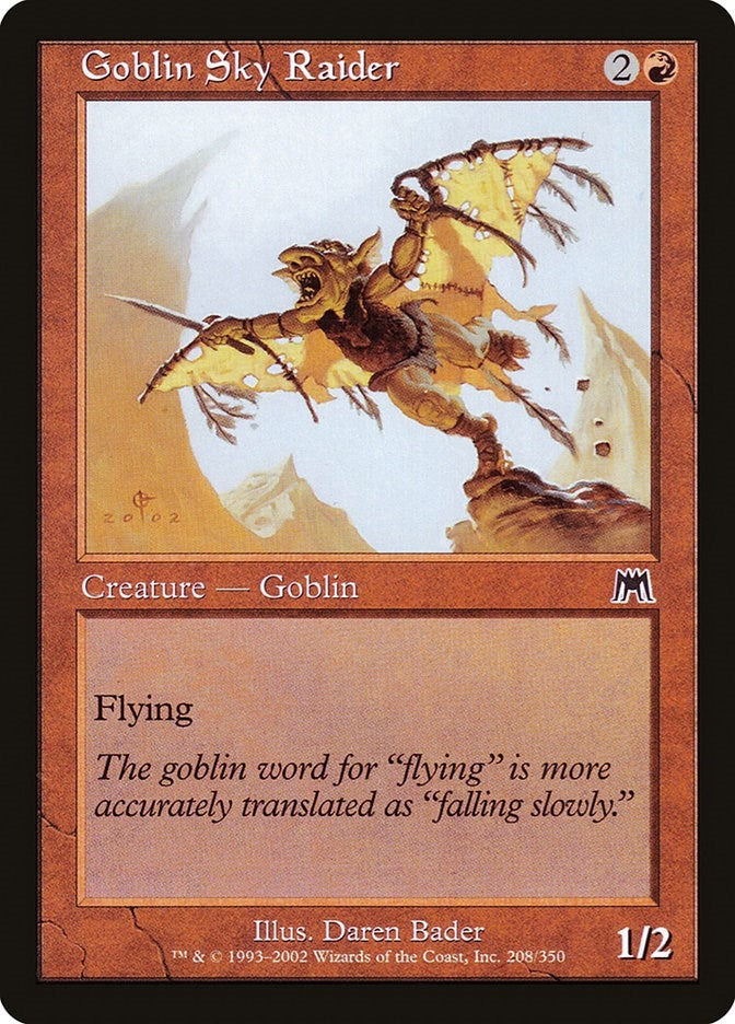 Goblin Sky Raider (208) [ONS] - MTG Single