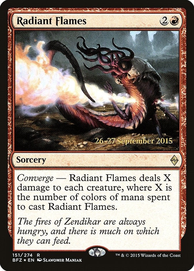 Radiant Flames (151) [PRE] - MTG Single