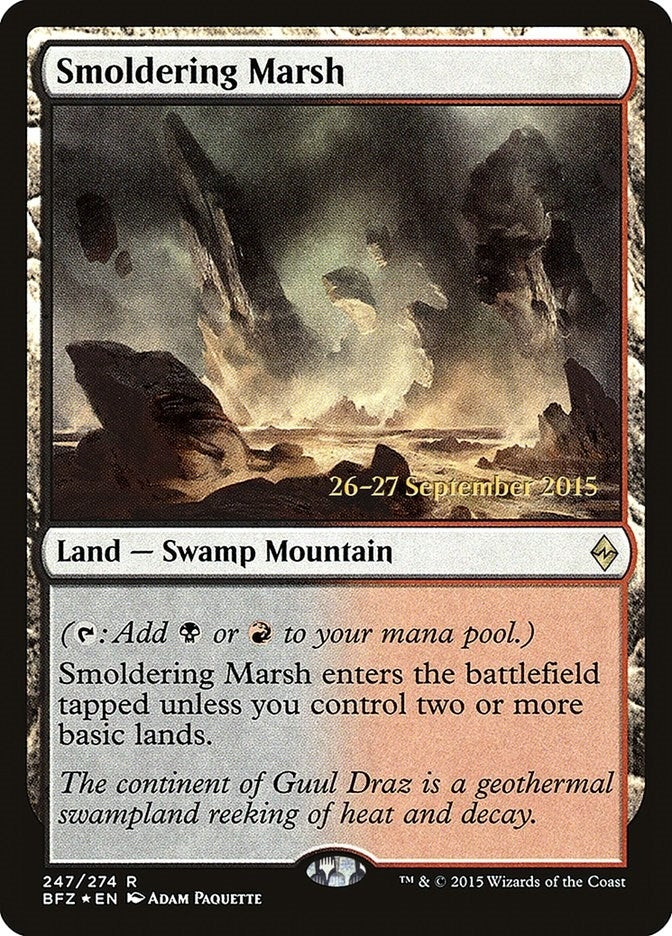 Smoldering Marsh (247) [PRE] - MTG Single
