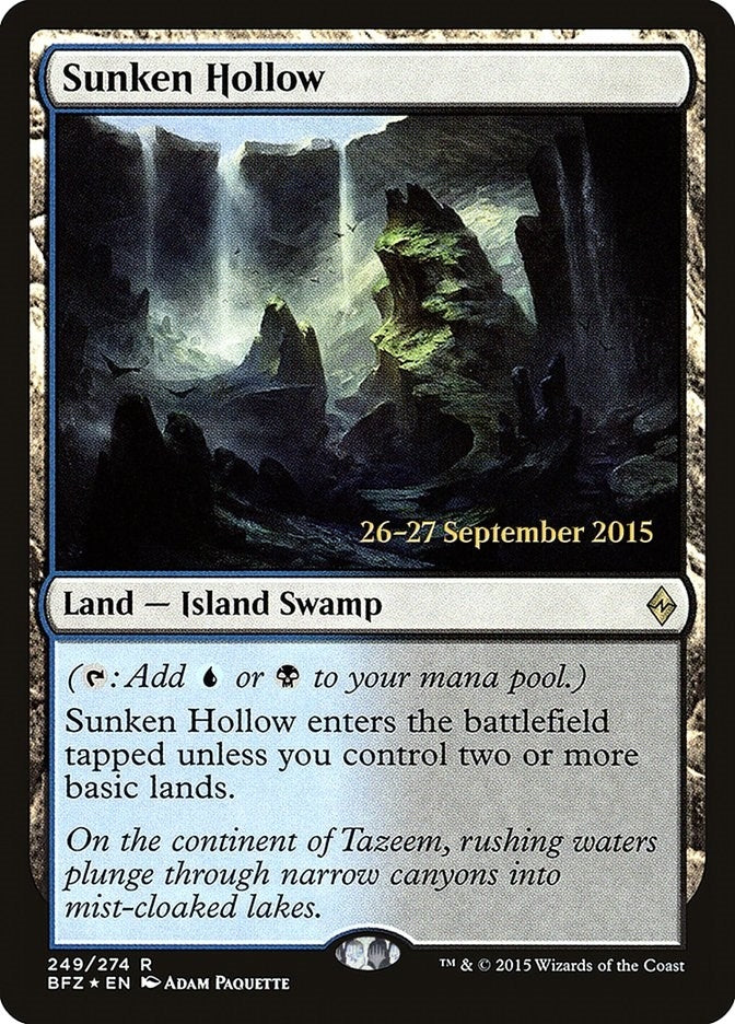 Sunken Hollow (249) [PRE] - MTG Single