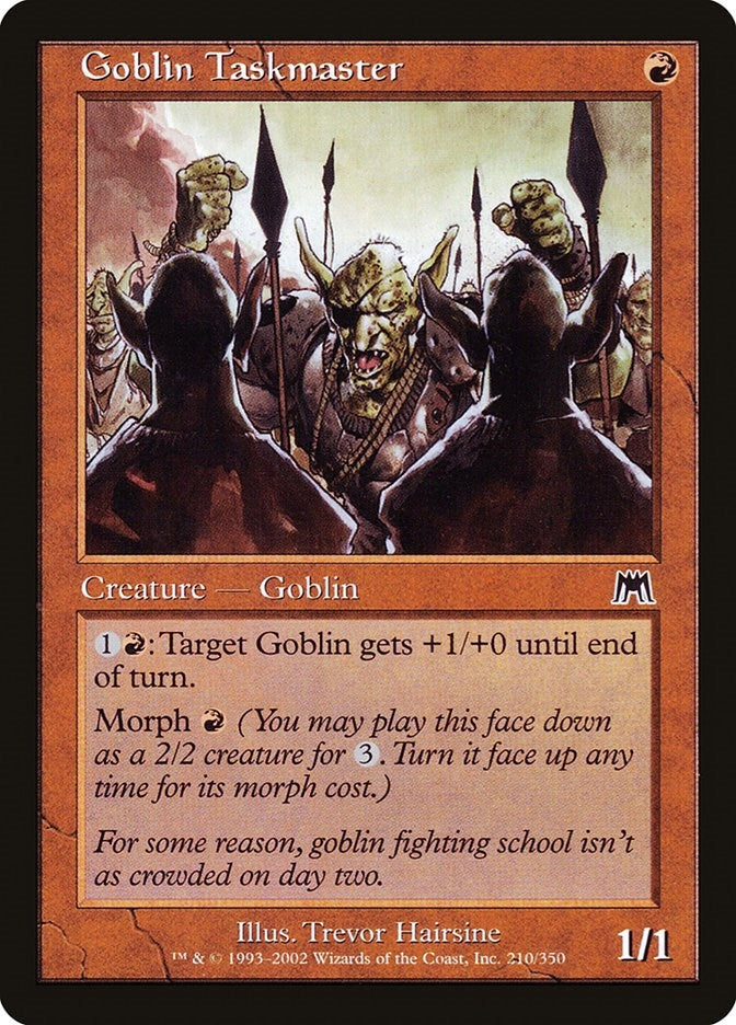 Goblin Taskmaster (210) [ONS] - MTG Single