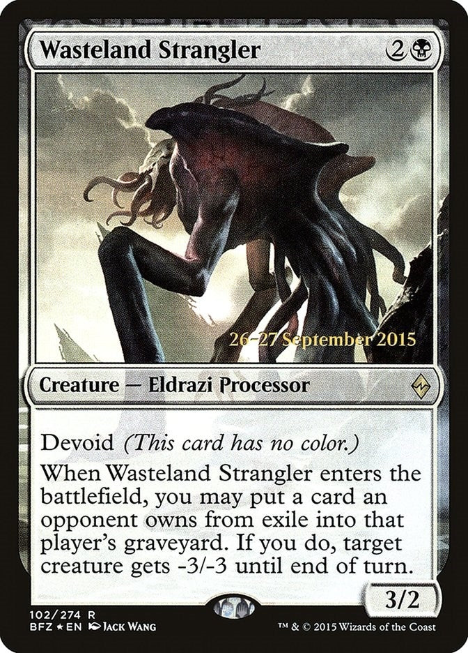Wasteland Strangler (102) [PRE] - MTG Single