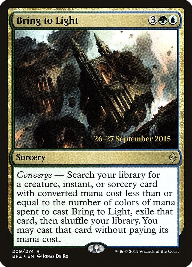 Bring to Light (209) [PRE] - MTG Single