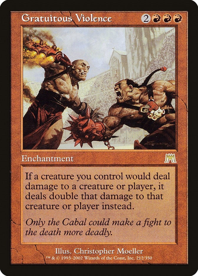 Gratuitous Violence (212) [ONS] - MTG Single
