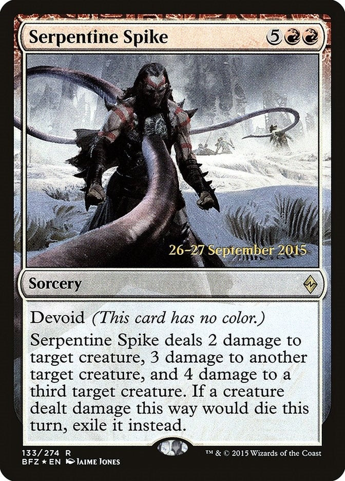 Serpentine Spike (133) [PRE] - MTG Single