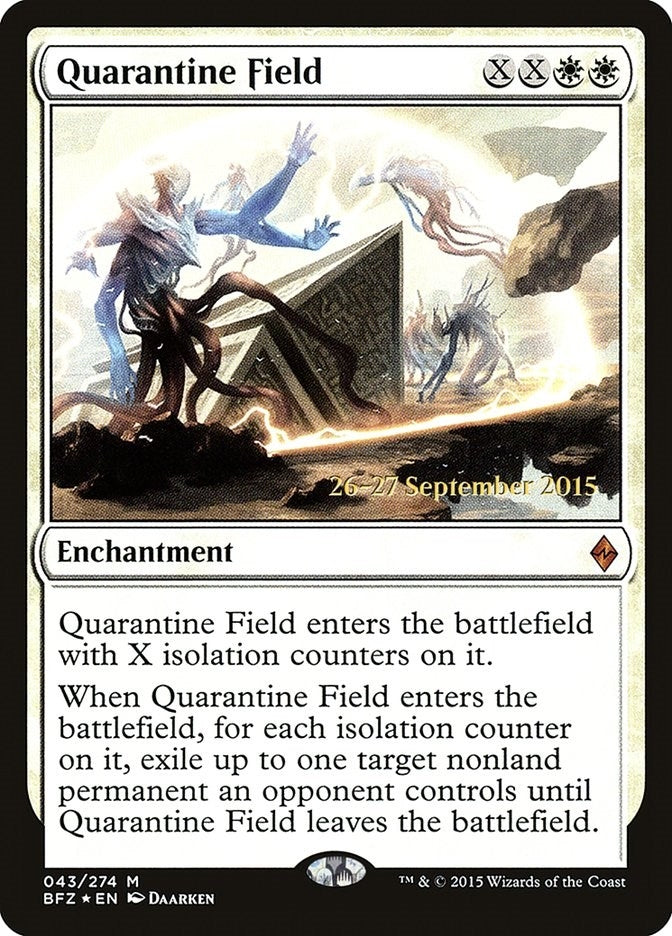 Quarantine Field (43) [PRE] - MTG Single