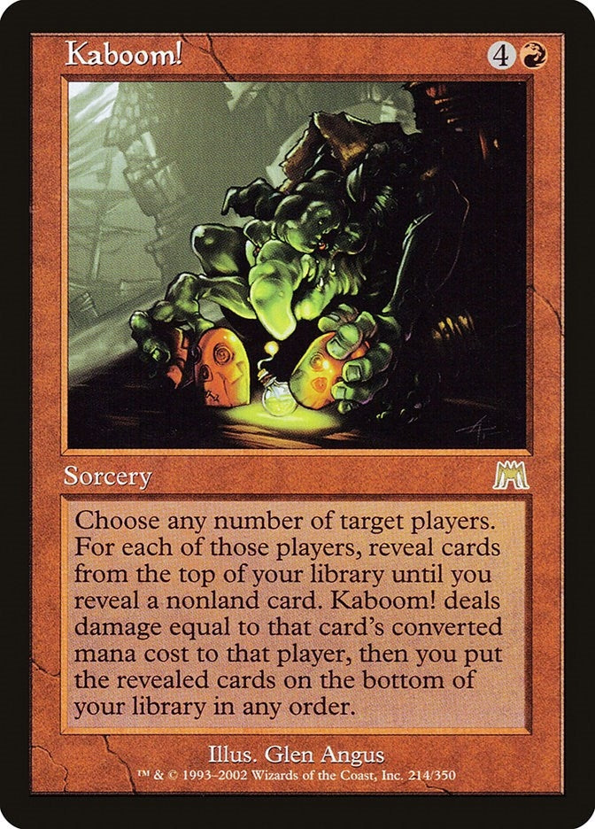 Kaboom! (214) [ONS] - MTG Single