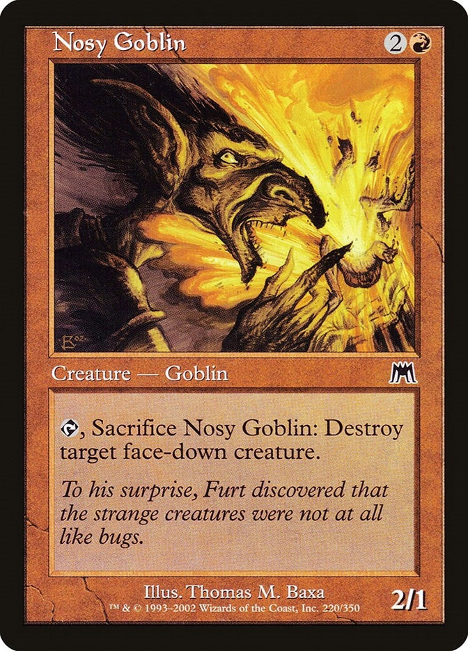 Nosy Goblin (220) [ONS] - MTG Single