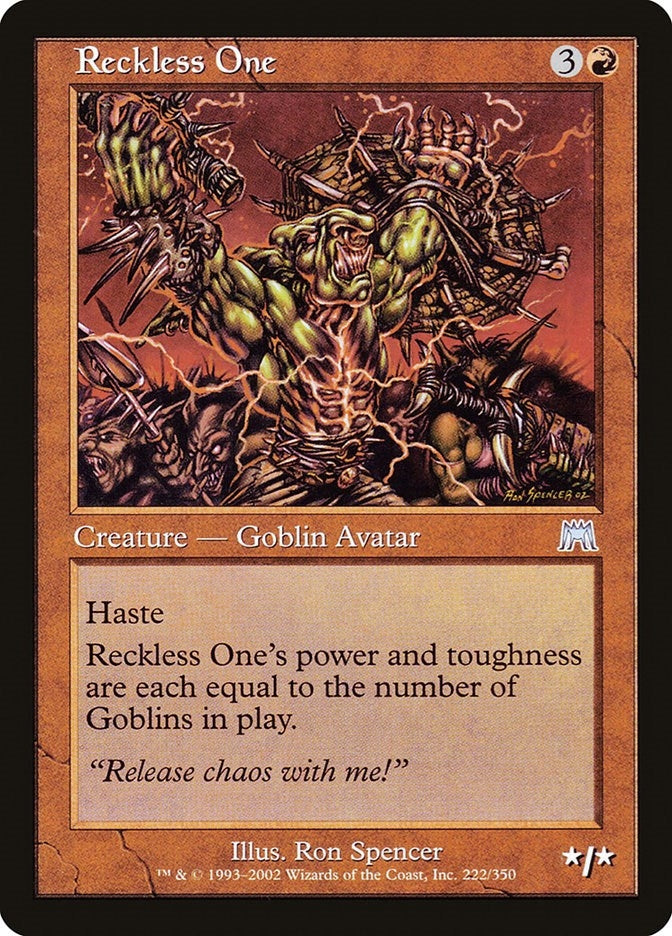 Reckless One (222) [ONS] - MTG Single