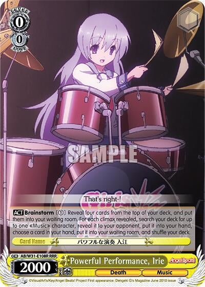 Powerful Performance Irie (31108) [AB/W31] - Weiss Schwarz Single