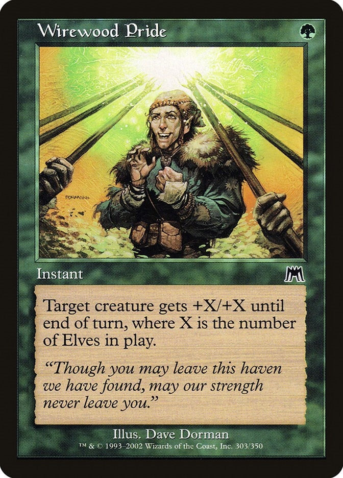 Wirewood Pride (303) [ONS] - MTG Single