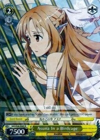 Asuna In a Birdcage (26005) [SAO/S26] - Weiss Schwarz Single