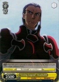 ’Living Legend’ Heathcliff (26008) [SAO/S26] - Weiss Schwarz Single