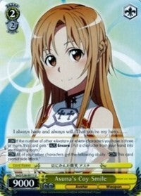 Asuna’s Coy Smile (26011) [SAO/S26] - Weiss Schwarz Single