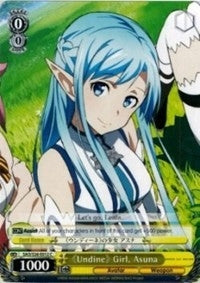 Undine Girl Asuna (26012) [SAO/S26] - Weiss Schwarz Single