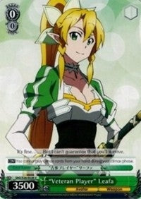 ’Veteran Player’ Leafa (26028) [SAO/S26] - Weiss Schwarz Single