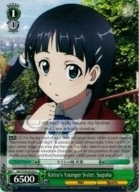 Kirito’s Younger Sister Suguha (26029) [SAO/S26] - Weiss Schwarz Single