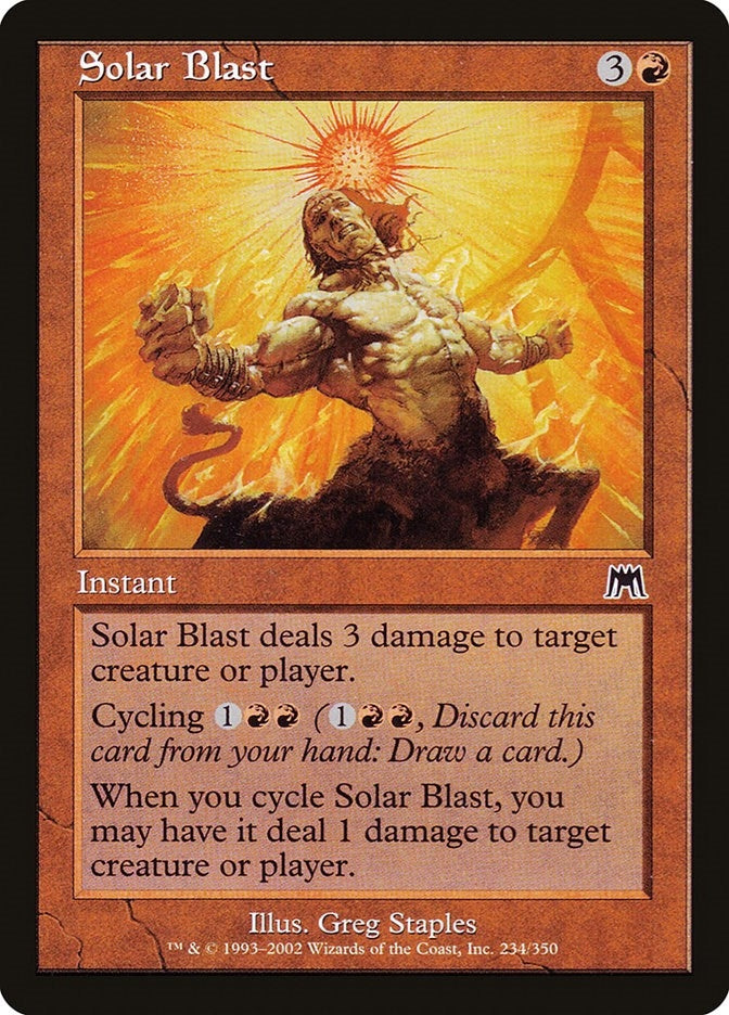 Solar Blast (234) [ONS] - MTG Single