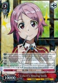 Lisbeth’s Shining Smile (26046) [SAO/S26] - Weiss Schwarz Single