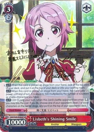 Lisbeth’s Shining Smile (SP) (26046) [SAO/S26] - Weiss Schwarz Single