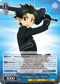 Spriggan Boy Kirito (SR) (26065) [SAO/S26] - Weiss Schwarz Single