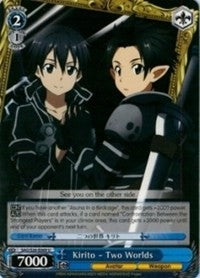 Kirito - Two Worlds (26069) [SAO/S26] - Weiss Schwarz Single