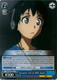 Encounter with an MMO Kazuto (26070) [SAO/S26] - Weiss Schwarz Single
