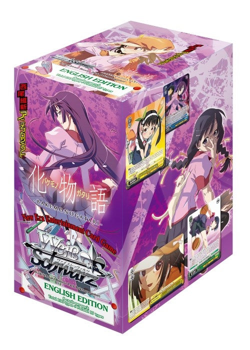 BAKEMONOGATARI Booster Box [BM/S15] - Weiss Schwarz Sealed