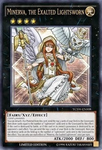 Minerva the Exalted Lightsworn (Ultra Rare) (8) - YuGiOh Single