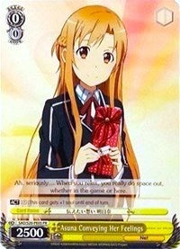 Asuna Conveying Her Feelings (2005) [SAO/S20] - Weiss Schwarz Single