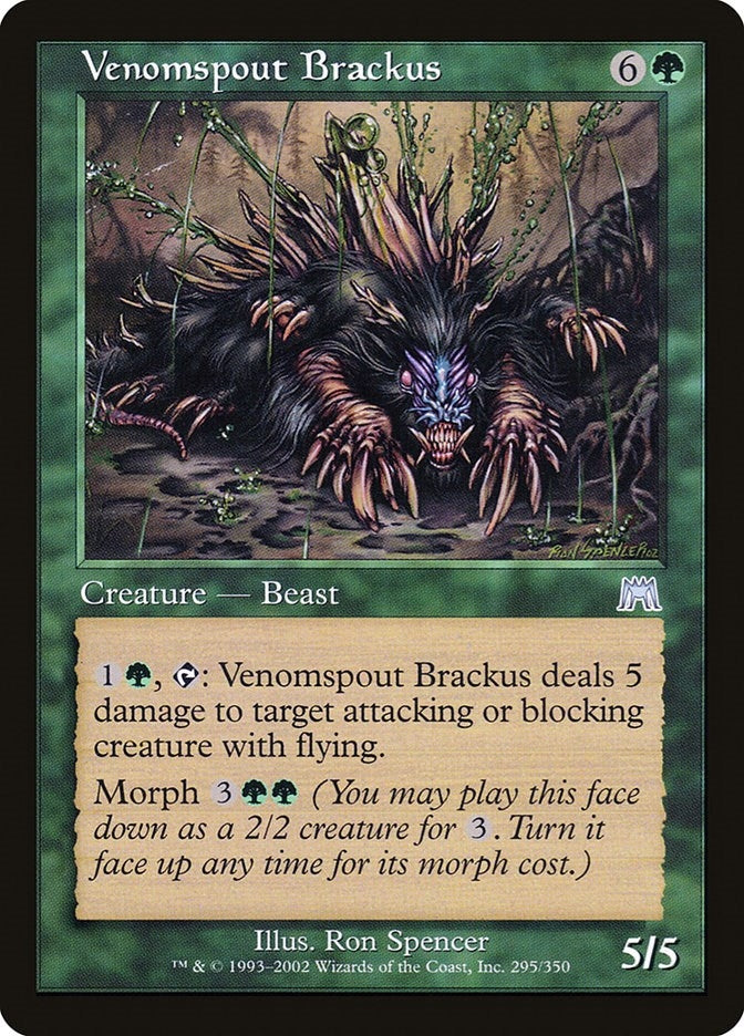 Venomspout Brackus (295) [ONS] - MTG Single