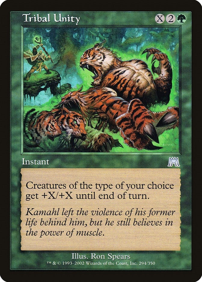 Tribal Unity (294) [ONS] - MTG Single