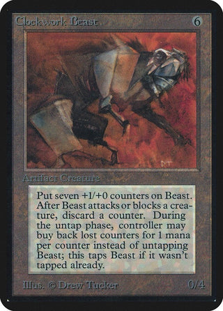 Clockwork Beast [LEA] - MTG Single