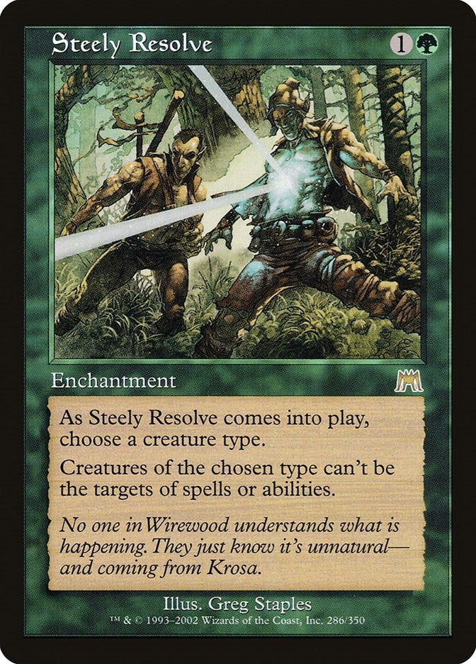 Steely Resolve (286) [ONS] - MTG Single